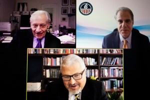 Bob Woodward on Zoom.