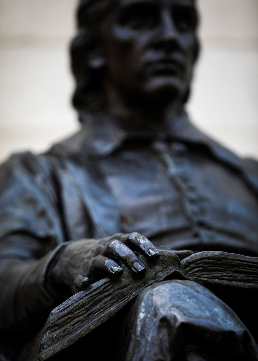 John Harvard Statue.