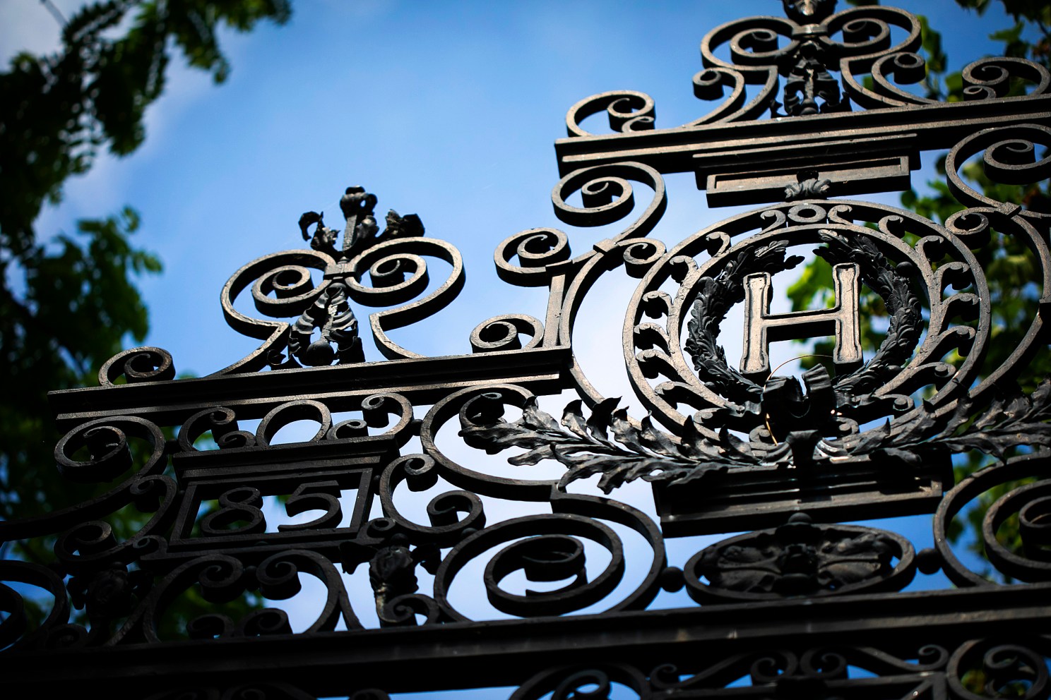 Harvard gate.