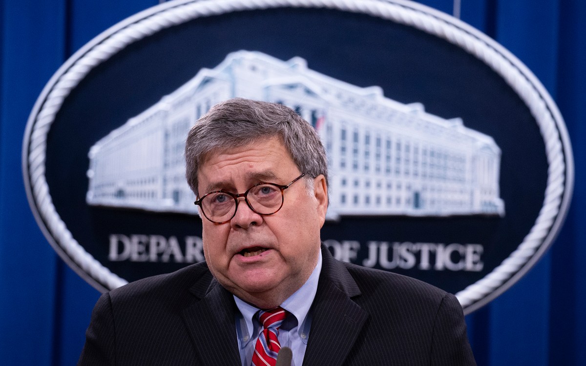 Bill Barr.