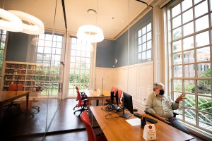 Lewis Day at Houghton.