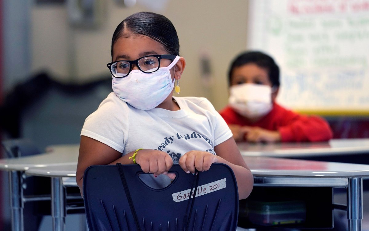 Students in a Massachusetts classroom.