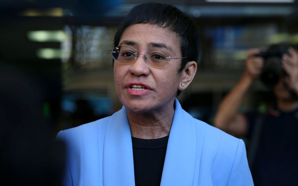 Maria Ressa.