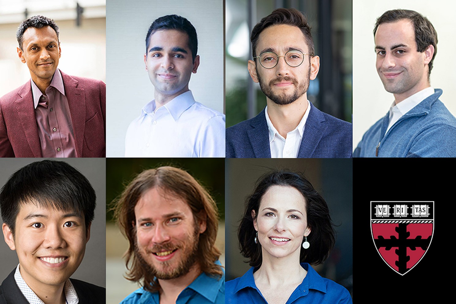 Faculty headshot collage.