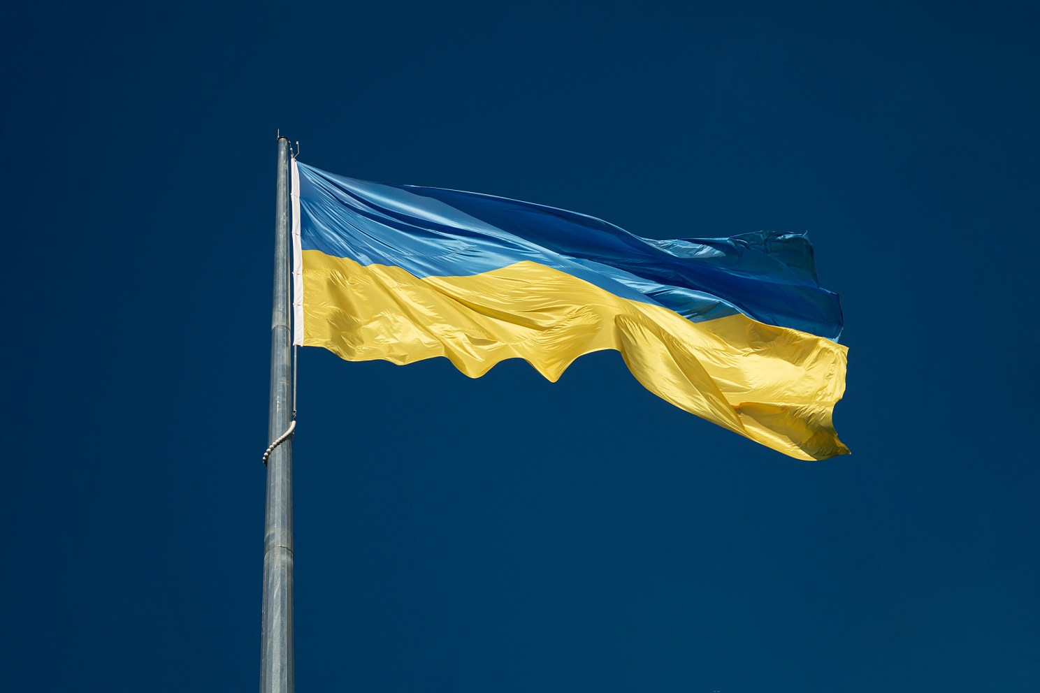 Ukraine flag.