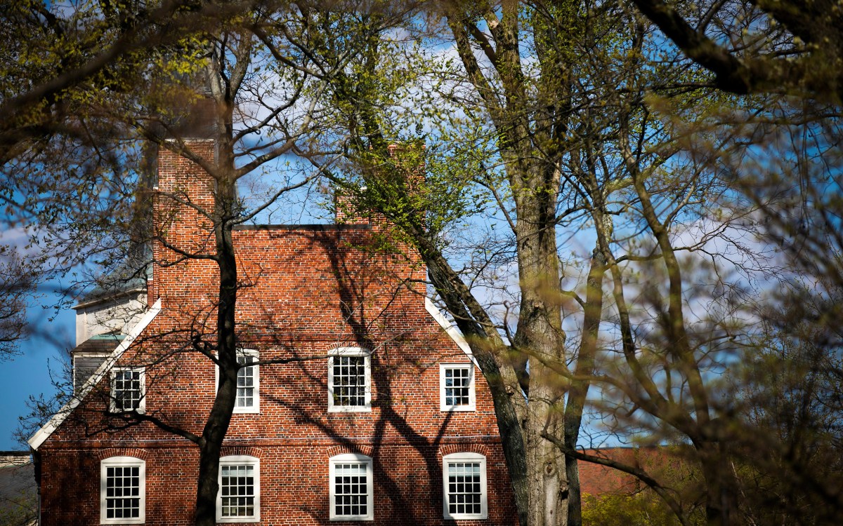 Massachusetts Hall.