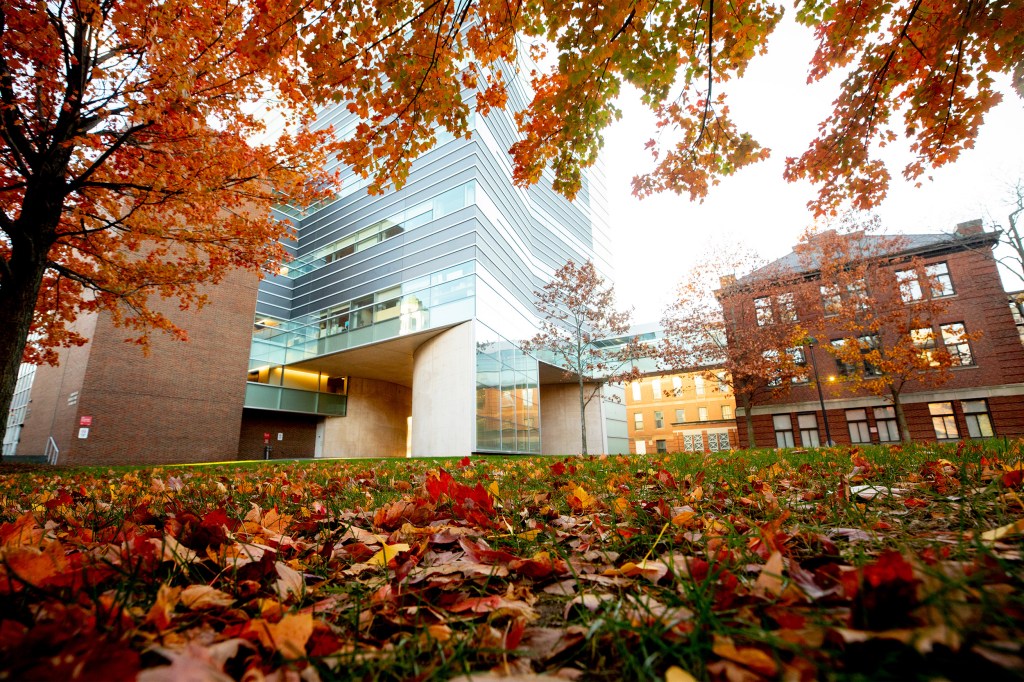 View of labs on campus.