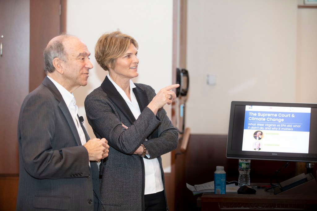 Harvard Law School professors Richard Lazarus and Jody Freeman