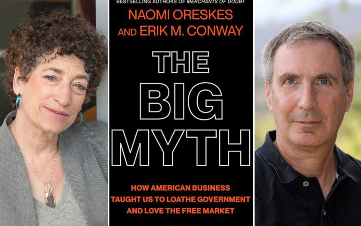 Naomi Oreskes, book cover and Erik Conway.