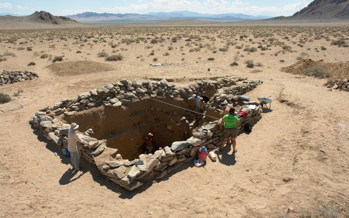 Burial site.