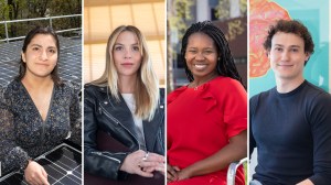 Maggie Vallejo, Quinn Lewis, Alayna Jenkins, and Cole Petersen.