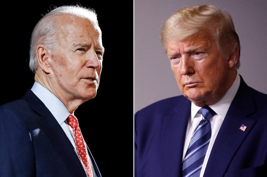 President Biden and former President Trump.