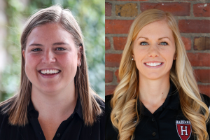 Headshots of Coach Bellamy and Rohn.