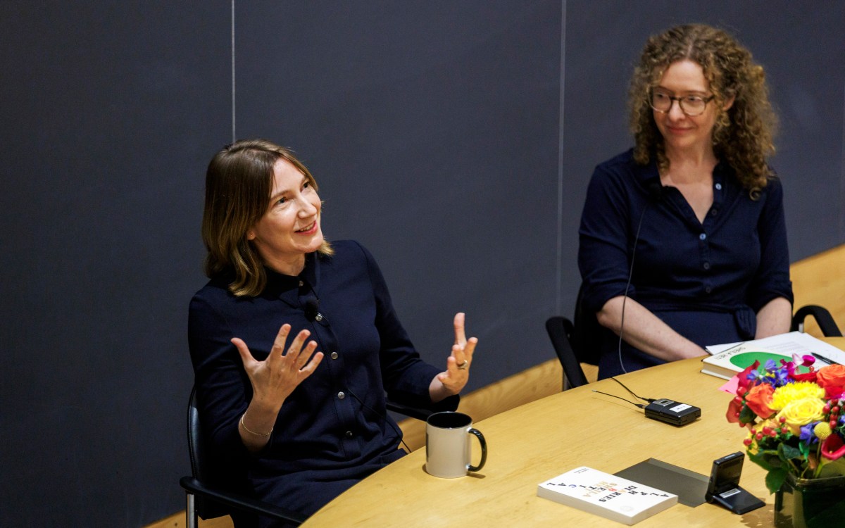 Sheila Heti and Beth Blum.