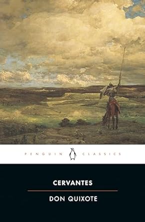 Book cover: "Don Quixote."