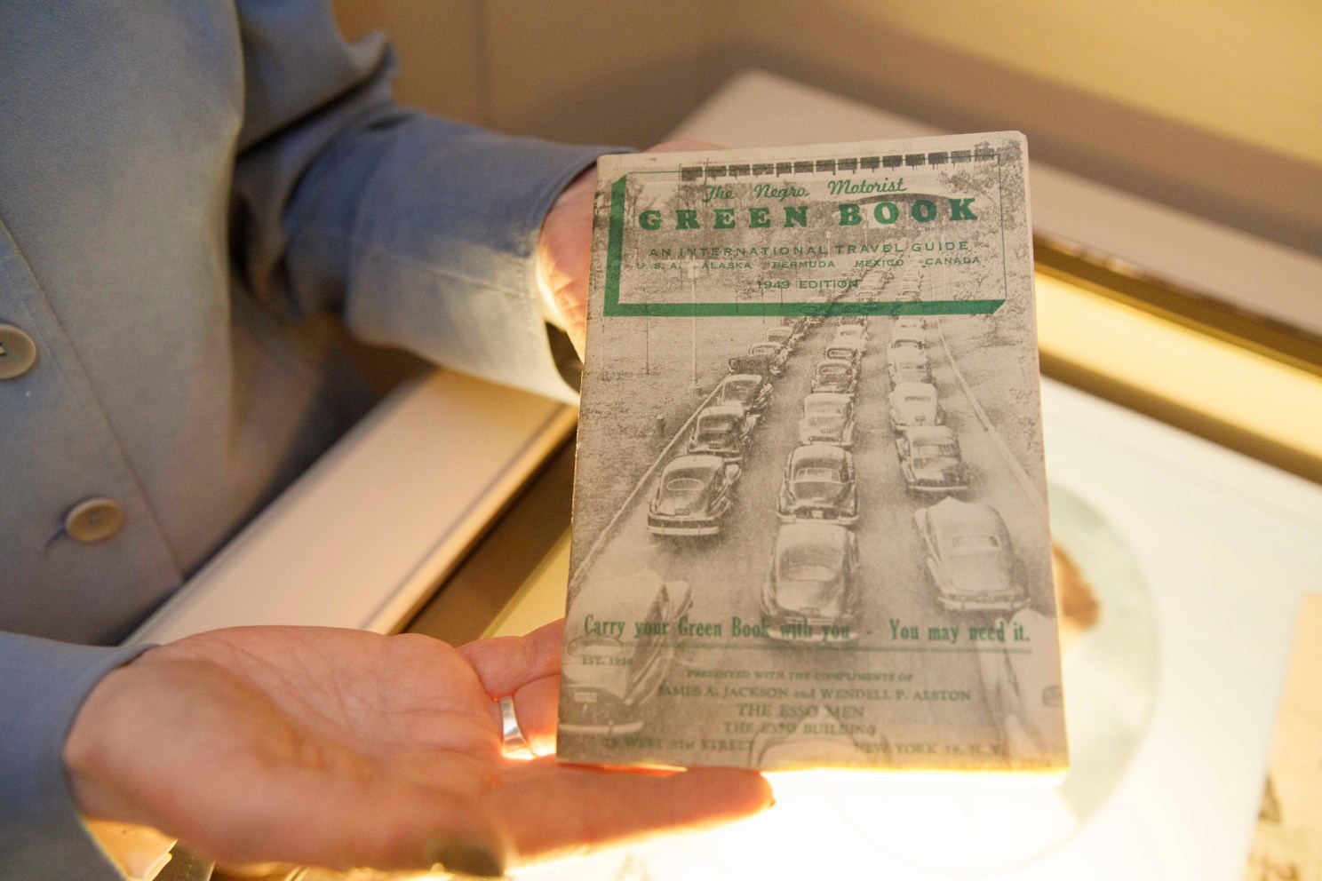 Houghton Library acquired a 1948 edition of "The Green Book," a travel guide for Blacks during segregation times.