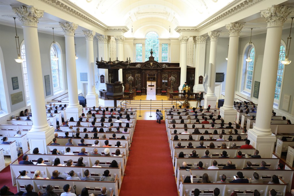 Convocation at Memorial Church.