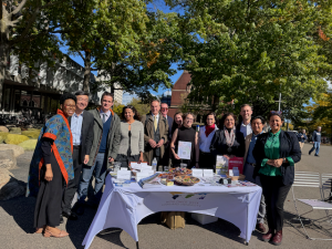 Global office directors gather on campus.