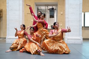 Shriya Srinivasan with Anubhava Dance Company,