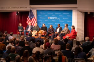 Campaign managers on a panel at HKS.