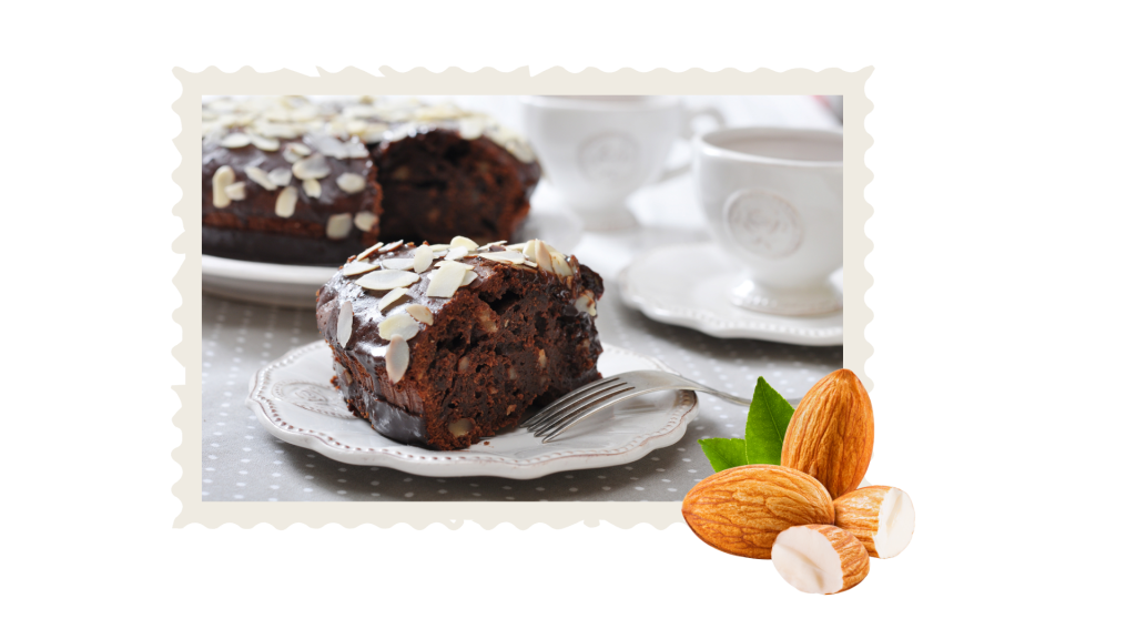 chocolate almond cake