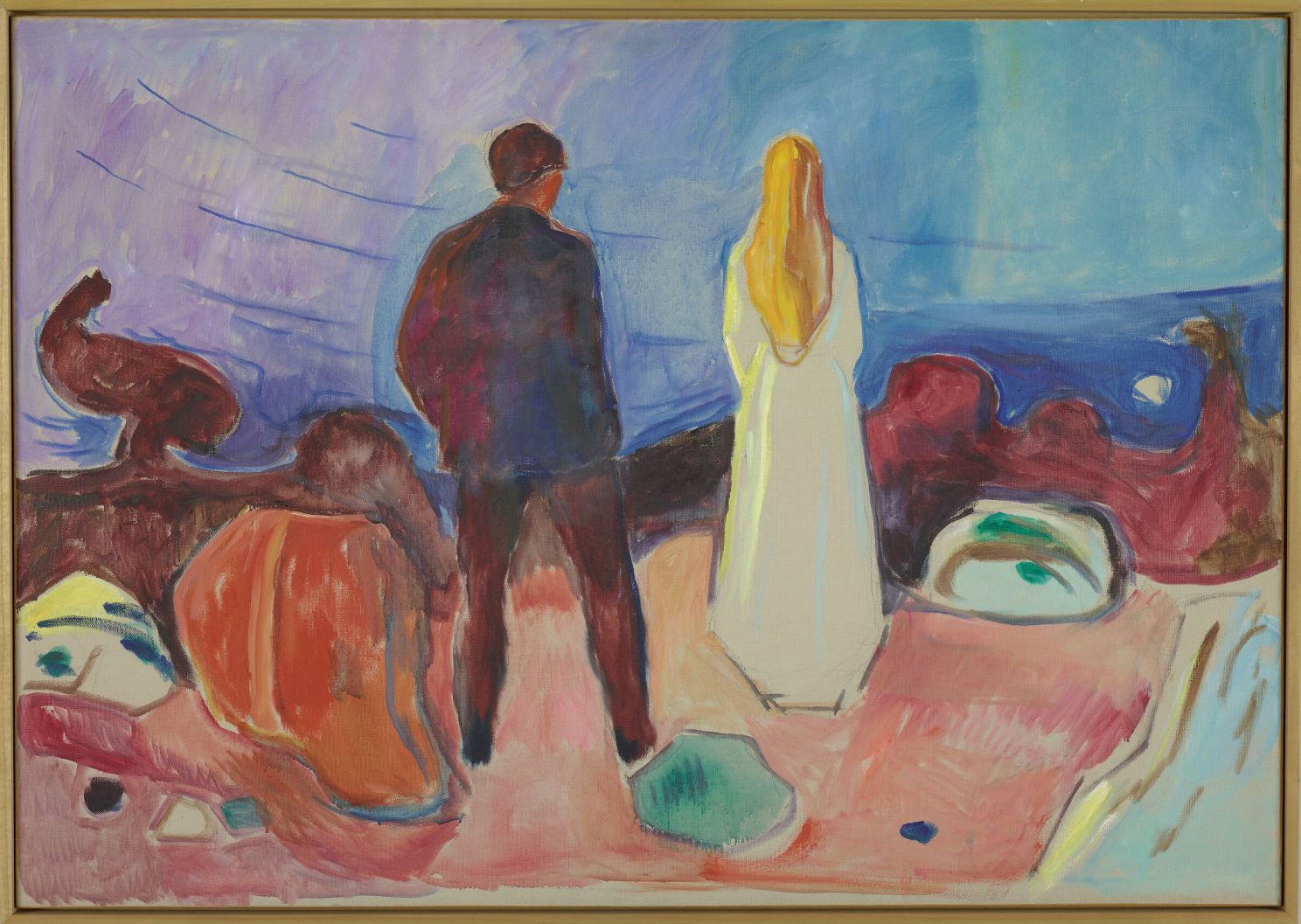 image of a man and woman standing together