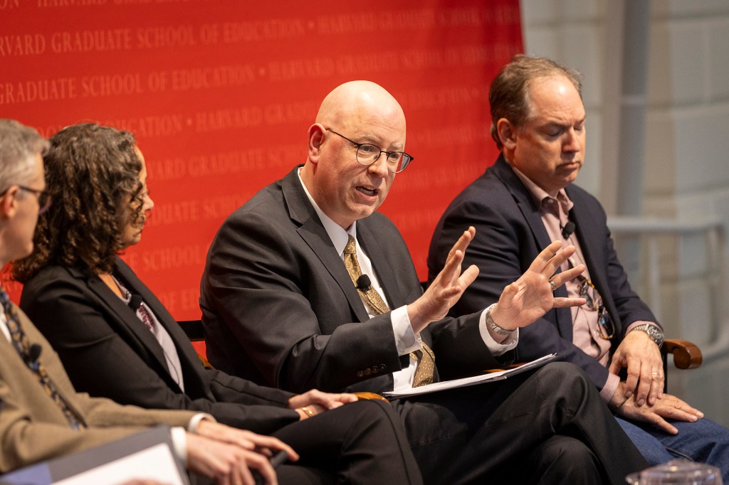 Panelists at Harvard discuss future of Department of Education.