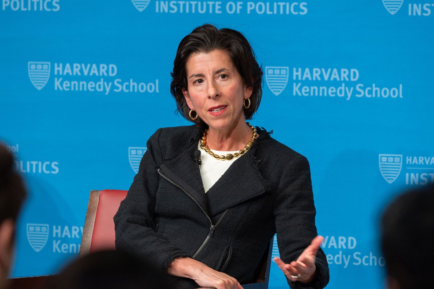 Gina Raimondo.