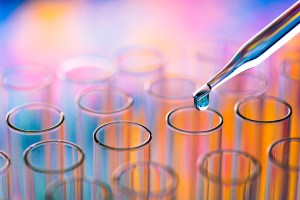 Empty test tubes