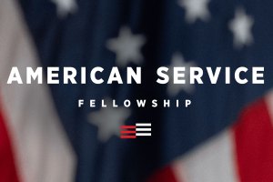 American Service Fellowship banner.