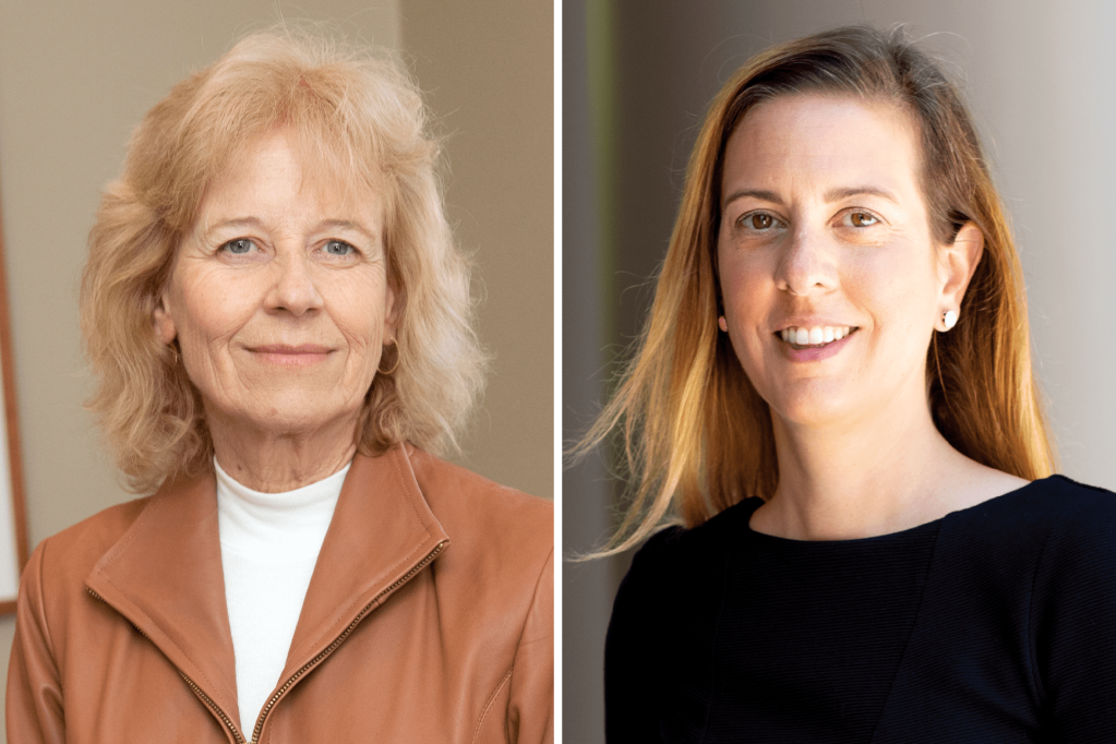 Peggy Newell and Nicole Merhill.