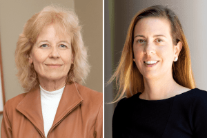 Peggy Newell and Nicole Merhill.