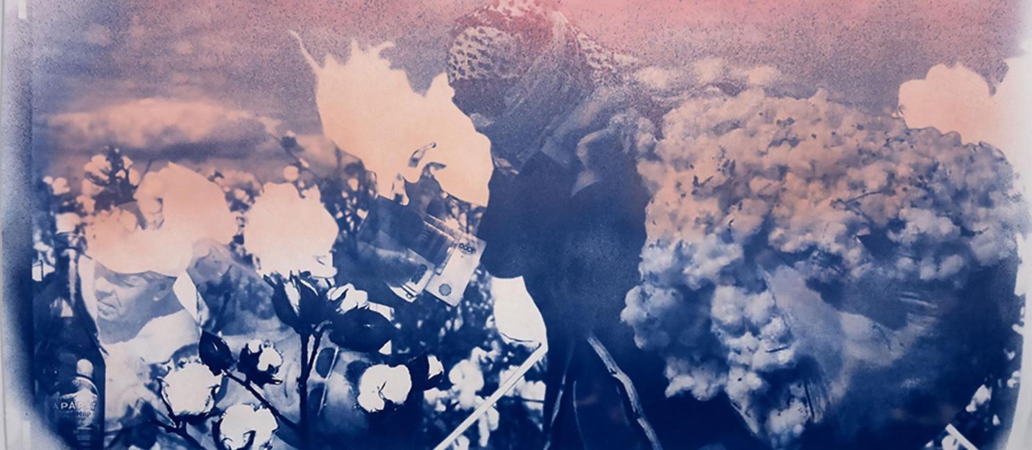 Pay Local printed on cotton rag.