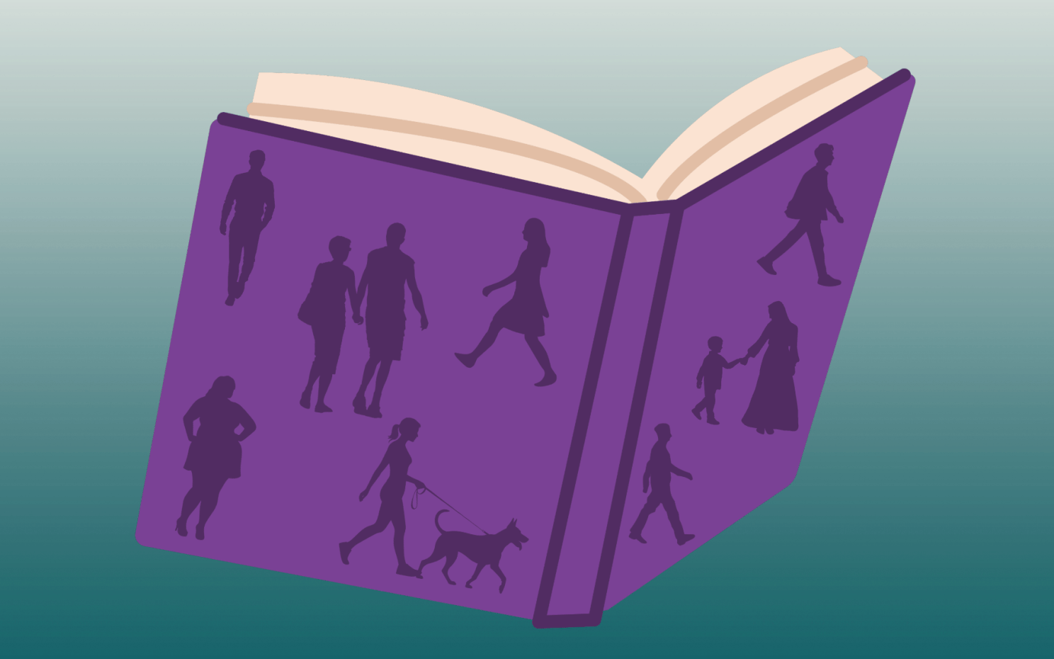 book with people on it