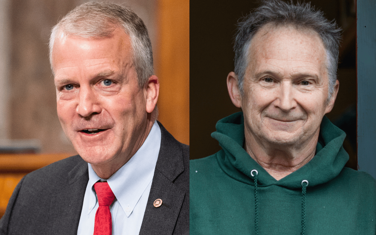 Sen. Dan S. Sullivan (left) and Dan J. Sullivan.